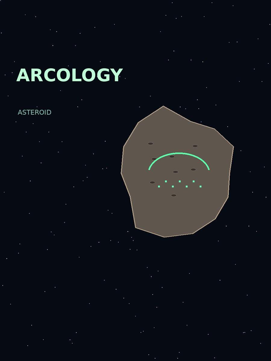Arcology Asteroid cover
