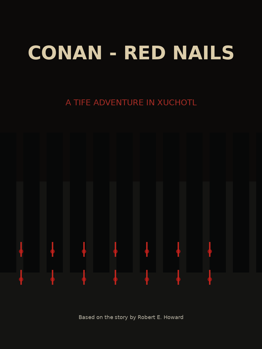 Conan - Red Nails cover