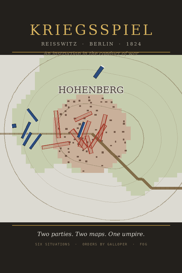 Kriegsspiel cover