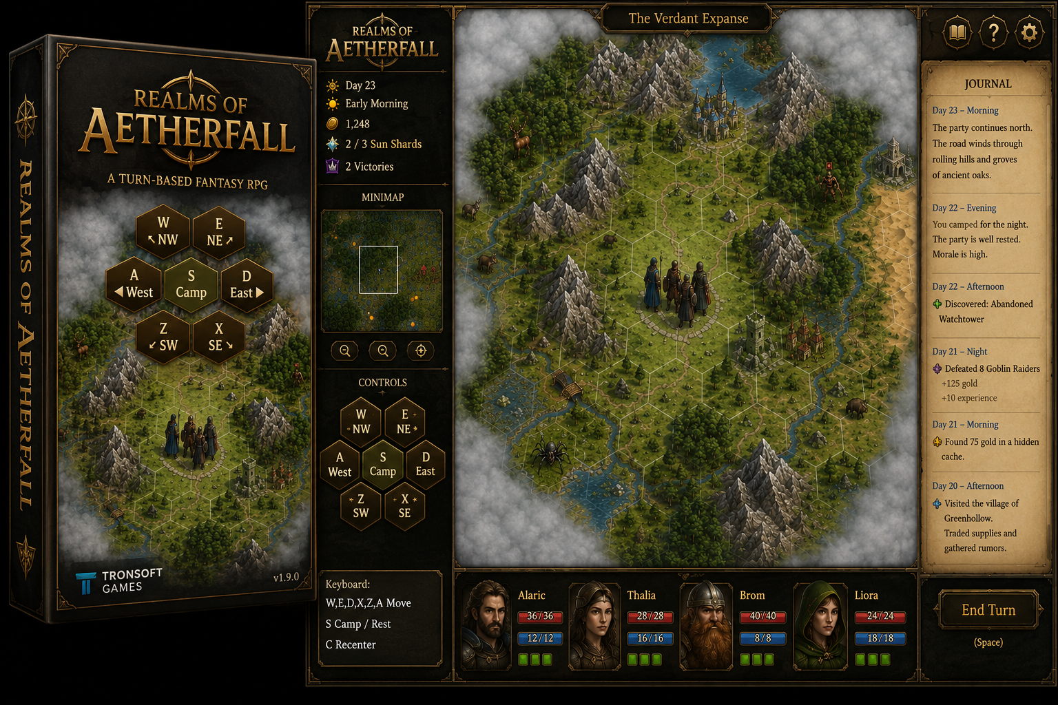 Realms of Aetherfall cover