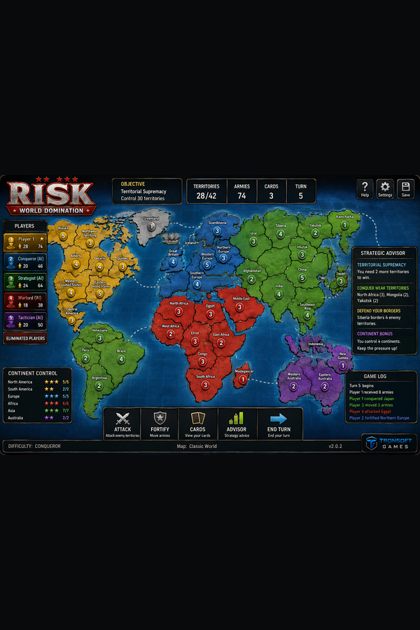 Risk: World Domination cover