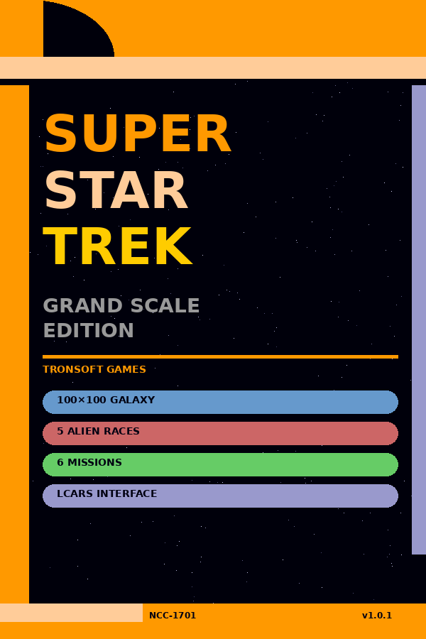 Super Star Trek — Grand Scale Edition cover