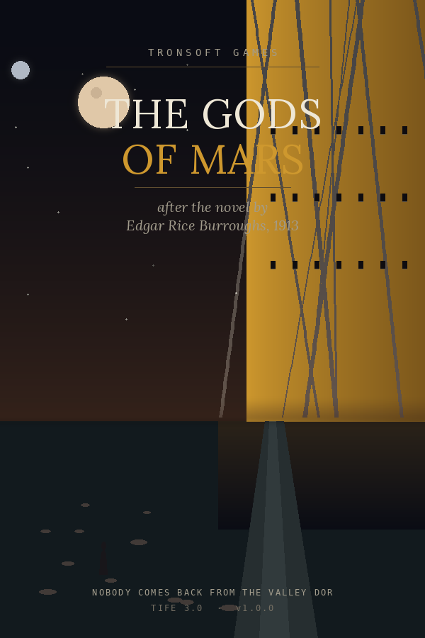 The Gods of Mars cover