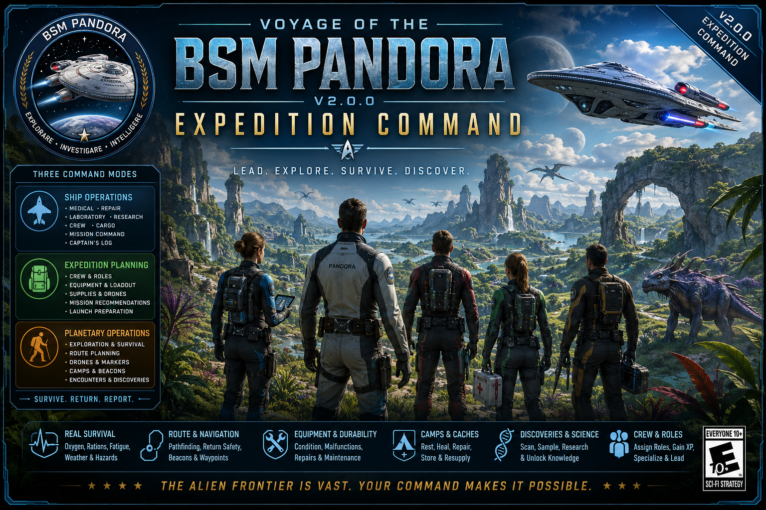 Voyage of the BSM Pandora cover