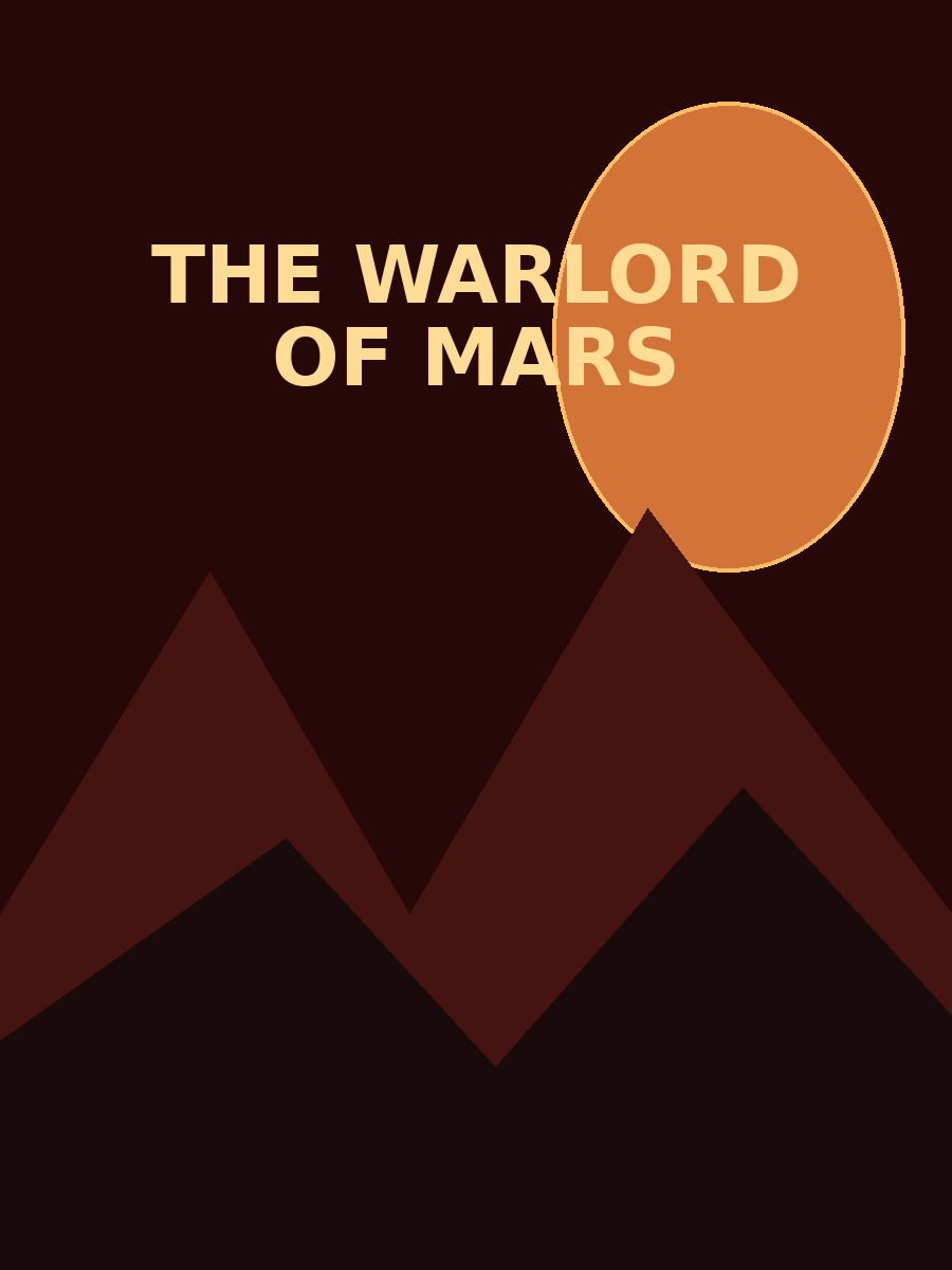 The Warlord of Mars cover